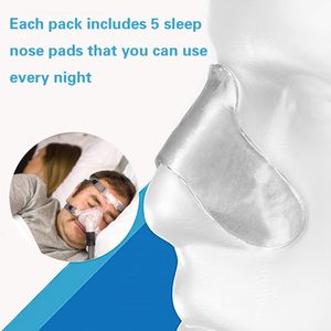 Almohadillas Nasales para <span class=keywords><strong>CPAP</strong></span>, Ajuste Universal para la Mayoría de las Máscaras <span class=keywords><strong>CPAP</strong></span>, Silicona que Reduce la Presión y Previene la Irritación de la Piel - Product Image 2