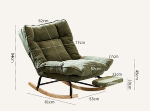 Sofás de Lujo, Sillón de Metal Dorado, Sofá Moderno, Conjunto de Muebles para Sala de Estar, Sofás de Madera y Terciopelo Nórdico - Product Image 6