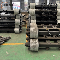 Tambour de frein pour essieu de semi-remorque de type allemand