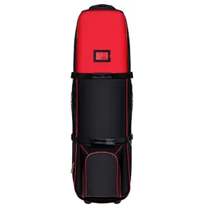 600D尼龙高品质高尔夫球袋旅行罩气囊个性化旅行高尔夫球袋