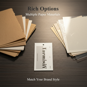 Nouvelles Étiquettes et Étiquettes Volantes en Papier Texturé pour Vêtements, Personnalisées avec Logo de Marque, Impression sur Mesure, Étiquettes Jaunes Tendance et à la Mode - Product Image 3