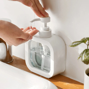 300/500ml Bathroom Soap <b>Dispensers</b> Refillable Lotion Shampoo Shower Gel Holder Portable Travel <b>Dispenser</b> Empty Bath <b>Pump</b> <b>Bottle</b> - Product Image 4