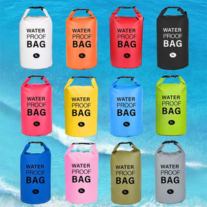 Sac étanche en PVC personnalisé avec logo pour activités de plein air, bateau, kayak, randonnée, plage, 5L, style tendance flottant - Product Image 1