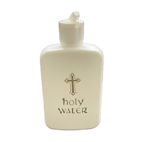 Bouteille d'<span class=keywords><strong>eau</strong></span> bénite <span class=keywords><strong>de</strong></span> 100ml, fournitures religieuses, bouteille plate carrée <span class=keywords><strong>de</strong></span> 120ml, bouteille en plastique <span class=keywords><strong>de</strong></span> bronzage <span class=keywords><strong>de</strong></span> croix <span class=keywords><strong>de</strong></span> pâques - Product Image 1