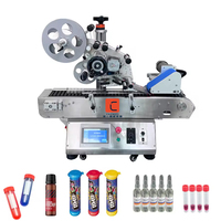 Machine d'étiquetage pour petits flacons ronds, machine d'étiquetage pour tubes à essai, ampoules, applicateur, flacon de 10 ml, machine d'étiquetage pour flacons de liquide oral