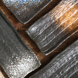 Assiette en céramique japonaise en forme <span class=keywords><strong>de</strong></span> bâtonnet <span class=keywords><strong>de</strong></span> sushi, multi-usages, créative, pour la cuisine, vaisselle rectangulaire plate pour restaurant - Product Image 5