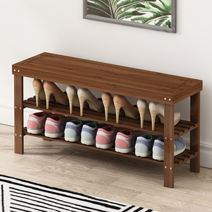 Huasenlang Shoe Changing <b>Stool</b> Multi Layer Storage Bench For Home Entryway Space Saving Design - Product Image 4