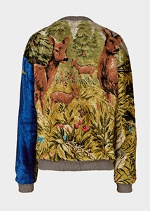 Suéteres personalizados de alta calidad, Jersey de punto, suéter de Jacquard para hombre, <span class=keywords><strong>chaqueta</strong></span> de tapiz de baile español - Product Image 4