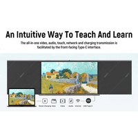 Fabricant OEM de tableaux d'enseignement intelligents interactifs Multi-touch Screen E-Blackboard Smart Nano Blackboard For School