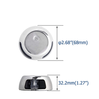 Feu de navigation LED marin Xiamen Sunshine SS 12VDC 1NM étanche pour bateau/yacht/kayak/accessoires de bateau