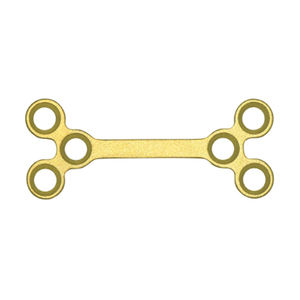 Implants maxillo-faciaux orthopédiques Implant orthognathique pour chien CMF 0.6mm anatomique L-plaque vétérinaire chirurgical réglable - Product Image 3