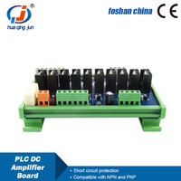 Carte d'amplification CC 10 canaux avec isolation optocoupleur, carte de protection, module transistor anti-surtension RC pour PLC