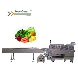 Automatic horizontal fresh vegetables fruit packaging machine supplier