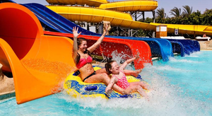 Pequeño parque acuático LeisurePlay Diseño Aquatix Fibra de vidrio Acero Paisaje Estructuras <span class=keywords><strong>Piscina</strong></span> Toboganes - Product Image 4