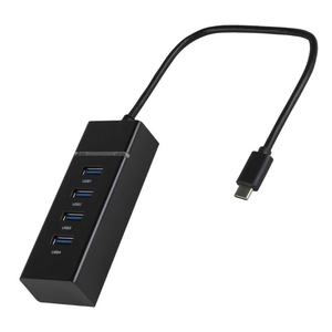<b>hub</b> <b>usb</b> <b>3.0</b> tipo c con 4 puertos <b>usb</b>-a <b>3.0</b>, ideal para conectar mltiples dispositivos y expandir la conectividad en - Product Image 1
