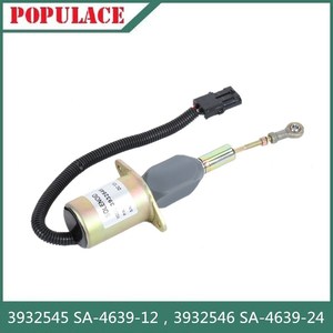 Interrupteur de contrôle de coupure de flamme Cummins 3932545 SA-4639-12 12V pour soupape d'arrêt de moteur diesel - Product Image 2