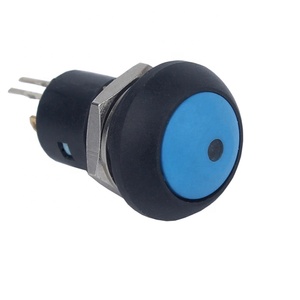 4 pins 1NO 12 mét 2A không thấm nước điện vòm đầu nhựa on off chốt trung tâm <span class=keywords><strong>Dot</strong></span> LED push <span class=keywords><strong>button</strong></span> chuyển - Product Image 1