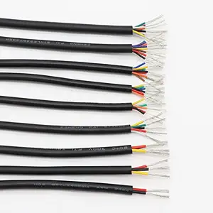 UL2464 30 28 26 24 22 20AWG Sheathed Wire Cable 2 3 4 5 6 7 8 9 10 Cores PVC Insulated Copper Power Wire