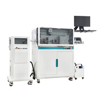 Machine de marquage laser et de dénudage rotatif de câbles entièrement automatique