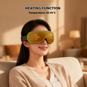 Masajeador de Ojos con Presión de Aire Caliente OEM, Luz Roja, Temporizador, 4 Modos, 5 Niveles Ajustables para la Fatiga Ocular, Relajación, Uso Doméstico - Product Image 5