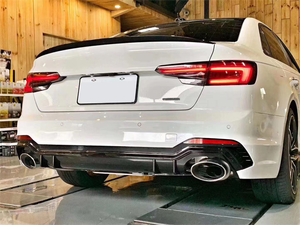 Kit de Carrocería para <span class=keywords><strong>Audi</strong></span> <span class=keywords><strong>A4</strong></span> 2017-2020, Actualización a <span class=keywords><strong>Audi</strong></span> <span class=keywords><strong>A4</strong></span> RS4 ABT, <span class=keywords><strong>Nuevo</strong></span> Diseño de Parrilla y Parachoques Delantero, Fácil Instalación - Product Image 4