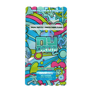 Bolsa Doypack Personalizada al por Mayor con Cierre Hermético a Prueba de Olores y Resistente a Niños, con Cremallera de Nylon y Apertura a Presión para Chicles - Product Image 1