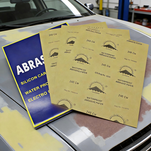 Disco de Lijado de Carburo de Silicio de 9x11 Pulgadas, Hoja Abrasiva para Agua y Seco, Automotriz, Madera, Metal - Product Image 1