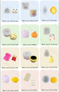 Kit de moldes de animales de silicona multiusos DLD-Crea bocadillos de frutas comestibles o juguetes blandos suaves para gatos con material seguro para alimentos - Product Image 3