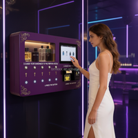 Distributeur automatique de parfums de luxe mural avec écran tactile de 10 pouces, conforme ADA, compatible SDK, pour la distribution de parfums haut de gamme
