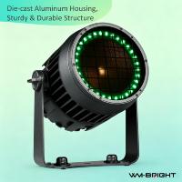 Projecteur LED stroboscopique haute vitesse à CCT réglable 1800-8500K pour studio TV et éclairage de théâtre