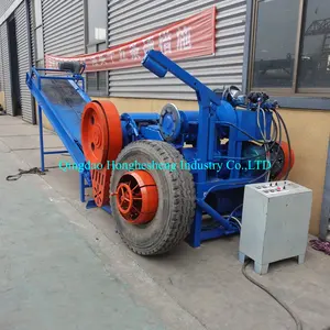 Oil Pyrolysis Production Equipment Waste Tire Auto Cutting Machine Tyre Recycling Cutter