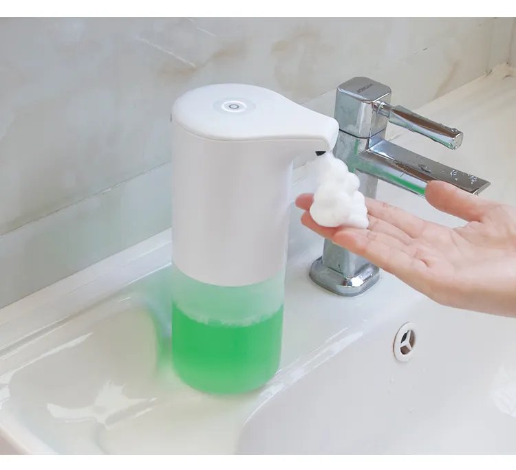 Sapone di erogazione di palma pennello automatico dispenser di sapone liquido distributore di sapone touchless schiuma ricaricabile