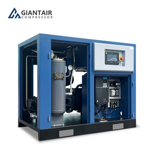 Compresor De Oxígeno De Alta Presión GiantAir 7.5kw 15kw 22kw Compresor De Aire 10HP 20HP 30HP Compresor De Aire De Tornillo Rotativo Industrial - Product Image 5