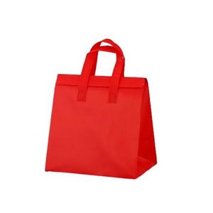 Small Takeaway Cooler Bag Coffee Food Aluminum Foil Pp Non Woven Disposable Dilvery Cooler Bag - Product Image 2