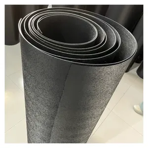 HDPE lembar tahan air permukaan bertekstur ganda, sprei hdpe 1mm untuk celup kolam