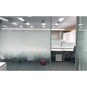 Two Way White Gradient Decorative Glass Film with Dot Pattern Self-adhesive Customized <b>Sticker</b> for Modern Office Use - Product Image 6