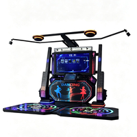 Machine de danse VR interactive tout-en-un pour le divertissement et les combats, équipement de jeu commercial