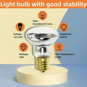 Tsinye bóng đèn thủy tinh trắng ấm nhôm phản xạ LED <span class=keywords><strong>R39</strong></span> 30W bóng đèn Dung Nham Đèn Áp dụng đèn Dung Nham chịu nhiệt độ cao - Product Image 2