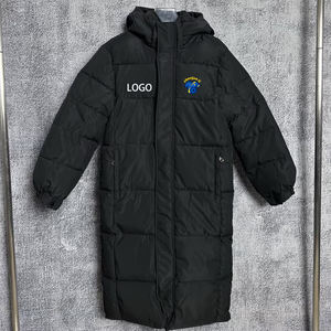 Madrid Portugal France Paris pelatihan sepak bola jaket tahan air gaya panjang sepak bola kapas jaket empuk - Product Image 1