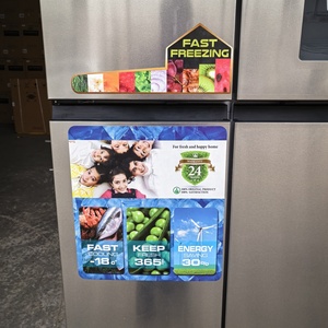 Fast Cross Door 4 <b>Fridge</b> Stainless Steel With Water Dispenser Air Cooled No Frost <b>Compressor</b> 632L Stainless Steel Body Silver Co - Product Image 5