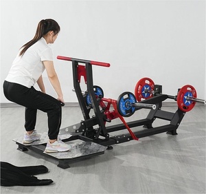 Équipement de fitness pour club : Machine à demi-squat avec ceinture RHINO <span class=keywords><strong>BELT</strong></span> SQUAT pour musculation des jambes - Product Image 2