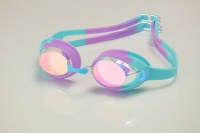 Lunettes de natation de compétition en silicone imperméables pour jeunes, idéales pour les activités aquatiques, lunettes de natation sportives tendance pour enfants, vente en gros