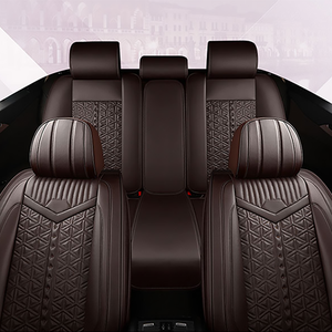 Accesorios de <span class=keywords><strong>Interior</strong></span> de coche Xiangta, fundas de asiento, conjunto completo de cojines de coche, fundas de asiento de coche de tamaño Universal de PVC de lujo - Product Image 2