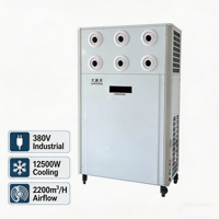 Climatiseur portable split sans installation pour atelier, entrepôt, usine, R-410A, écologique, boîtier métallique, CE ROHS