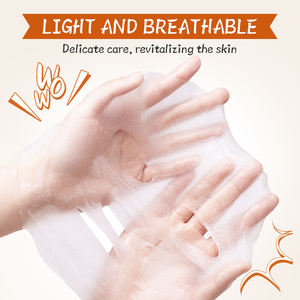 OEM SADOER venta al por mayor cuidado de la piel <span class=keywords><strong>ardilla</strong></span> naranja nutrir reparar profundamente hidratar iluminar la piel belleza máscara facial - Product Image 4