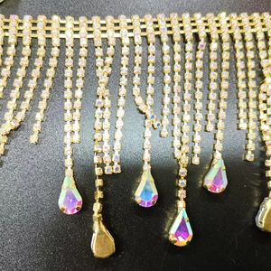 Top une coupe de strass de qualité sur 100 belles couleurs en stock pour la fabrication de bijoux et les colliers de mode - Product Image 3