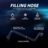Tuyau de raccordement de réservoir d'eau de refroidissement pour Mercedes-Benz Classe S S 320 350 400 450 Référence OE 2225015091