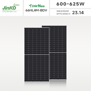 แผงโซลาร์เซลล์แบบสองหน้าชนิด N-type Mono Half Cell Glass กำลังไฟ 600W 605W 610W 615W 620W 625W - Product Image 2