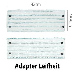 FF2923 Couvre-tampon de vadrouille plat en microfibre réutilisable Chiffon de <span class=keywords><strong>nettoyage</strong></span> de <span class=keywords><strong>sol</strong></span> humide et sec Recharges de tampon de vadrouille en microfibre super absorbant - Product Image 3