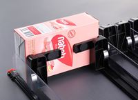 Mise à niveau de l'étagère à soda à double ressort Boîte à boissons Chocolate R Easy Move Pusher System